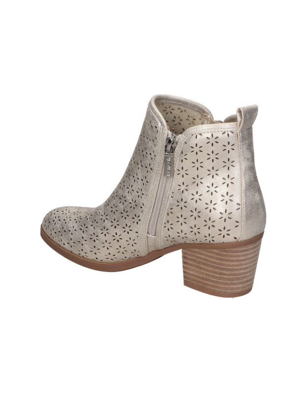 Botines de tacón REFRESH 172784 dorados