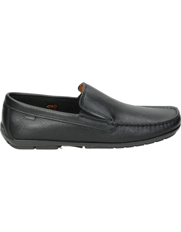 Mocasines de piel para hombre BAERCHI NUPER 7901 negro