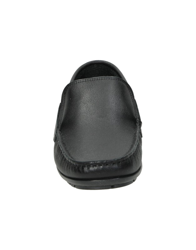Mocasines de piel para hombre BAERCHI NUPER 7901 negro