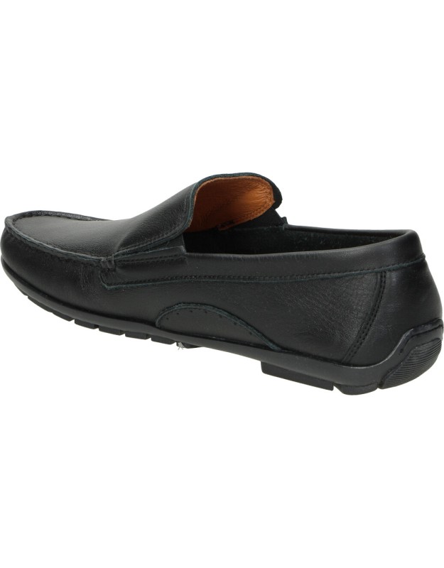 Mocasines de piel para hombre BAERCHI NUPER 7901 negro