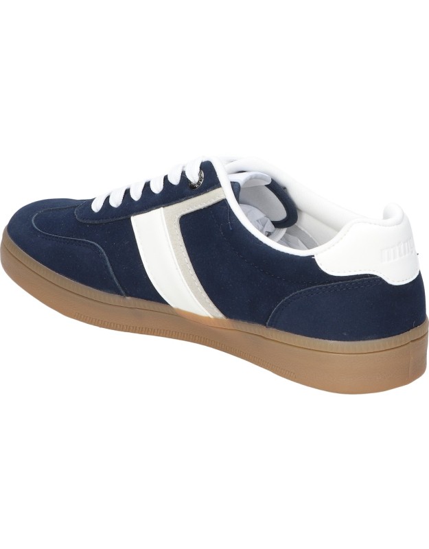 Zapatillas planas para hombre MUSTANG Goal 84756 azul