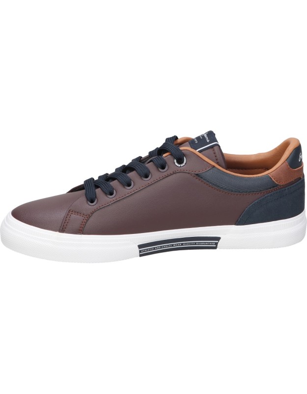Zapatillas para hombre PEPE JEANS Kenton Court MS30839-878 marrón