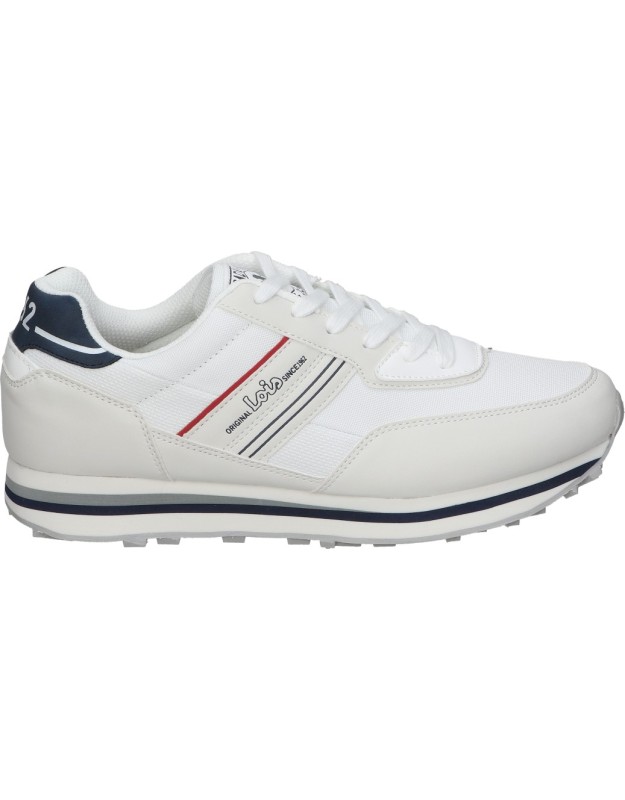 zapatillas planas para hombre lois 64244 blanco 41