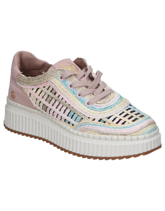 Zapatos con cuña para mujer XTI 143976 multicolor
