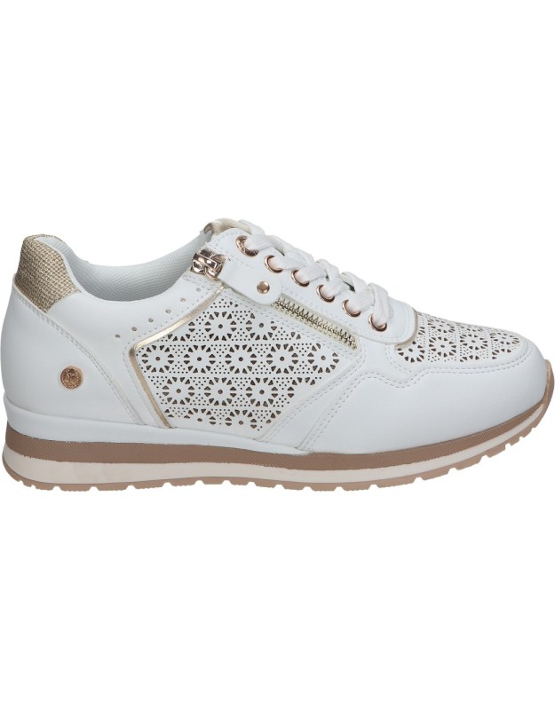 zapatos planos y veganos para mujer xti 144113 blanco 35