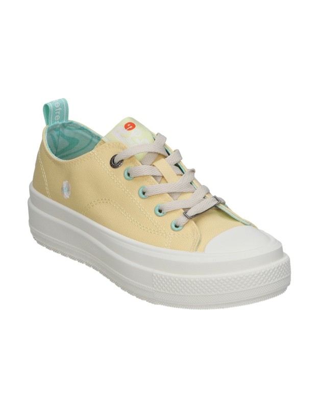 Zapatillas bajas para moda joven REFRESH 172562 amarillo