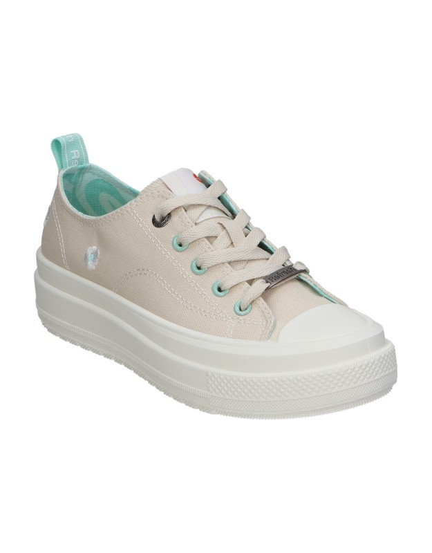 Zapatillas bajas para moda joven REFRESH 172562 beige
