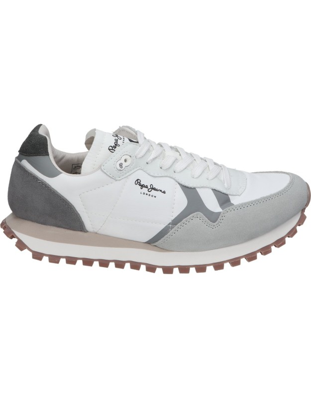zapatillas para hombre pepe jeans pms40034-800 gris 43