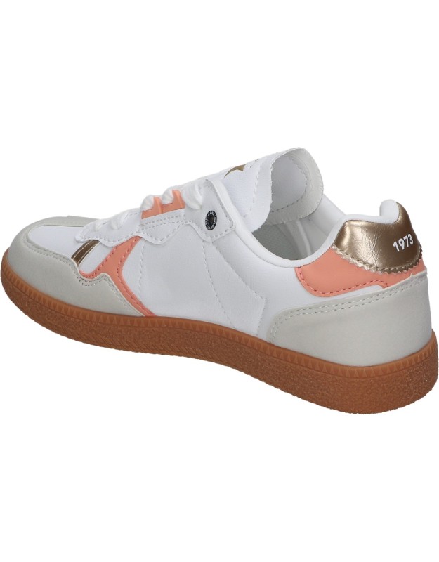 Zapatillas para mujer PEPE JEANS PGS00005-099 beige y coral