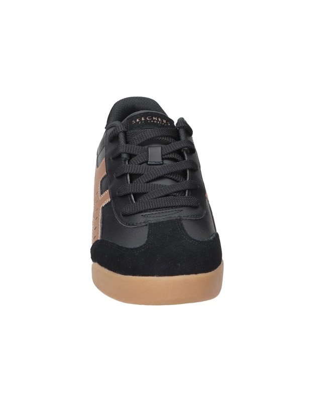 Zapatillas para mujer SKECHERS Zinger Metalic Roads 177500-BKRG negro