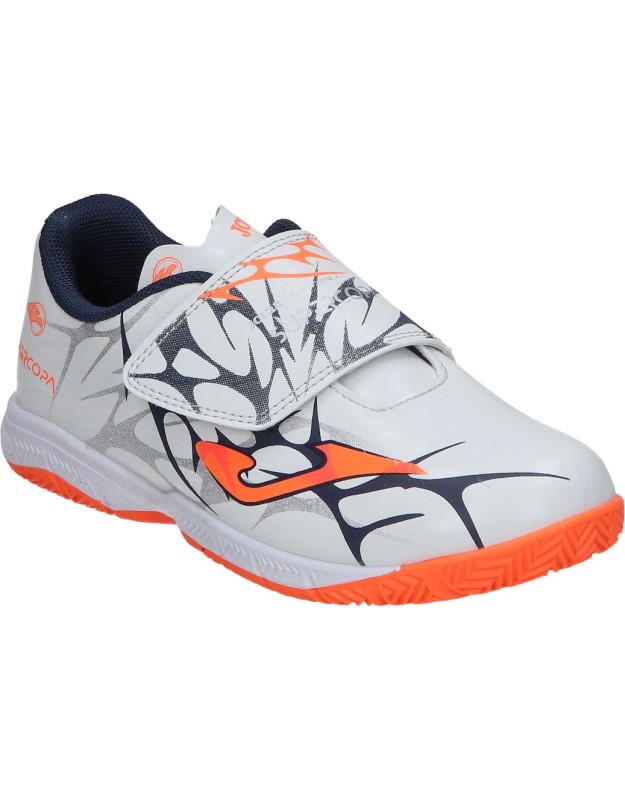 Zapatillas fútbol sala para niño JOMA Super Copa Jr 25 SCJS2502INV blanco