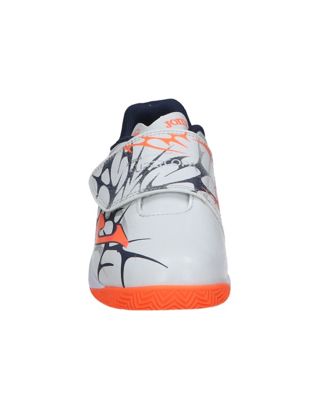 Zapatillas fútbol sala para niño JOMA Super Copa Jr 25 SCJS2502INV blanco