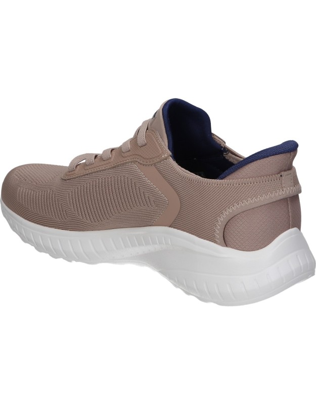 Zapatillas para hombre SKECHERS 118312-TPE BOBS Sport Squad Chaos color taupe
