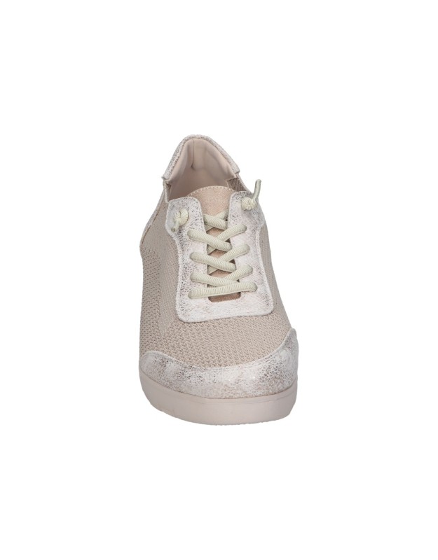 Zapatos con cuña para mujer TREINTA'S L4350 beige