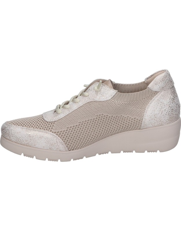 Zapatos con cuña para mujer TREINTA'S L4350 beige