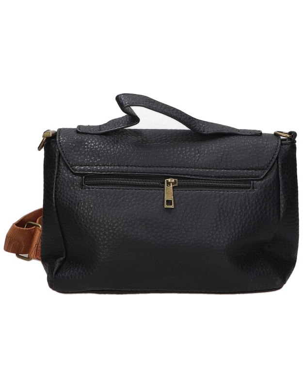Bolso con asa para mujer SARA BAGS SCZQ2500020899 negro