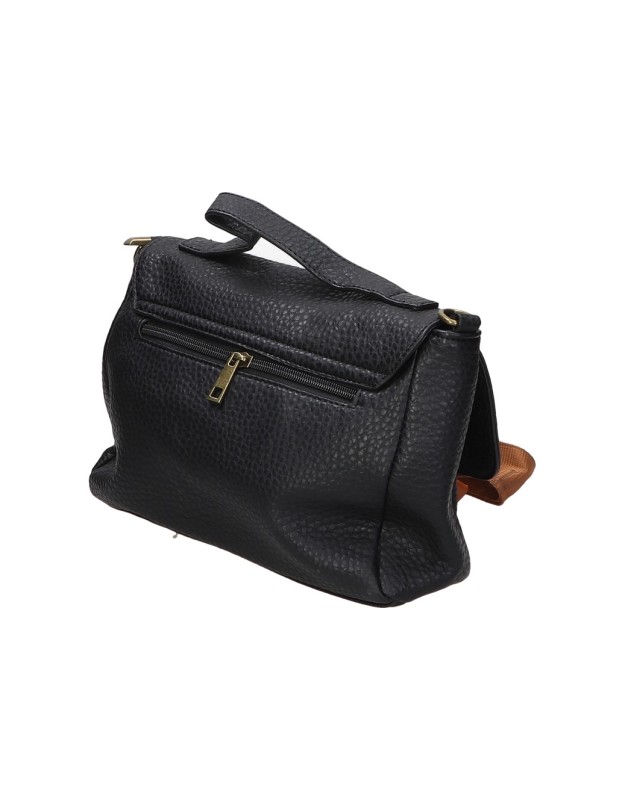 Bolso con asa para mujer SARA BAGS SCZQ2500020899 negro