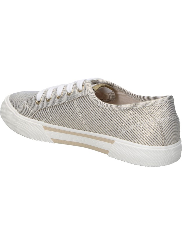 Zapatillas para moda joven PEPE JEANS London Bright B PLS31439-099 dorado