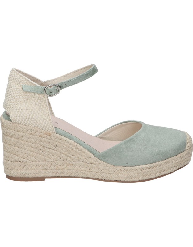 Alpargatas con cuña para mujer SKYDIVA Vibes verde