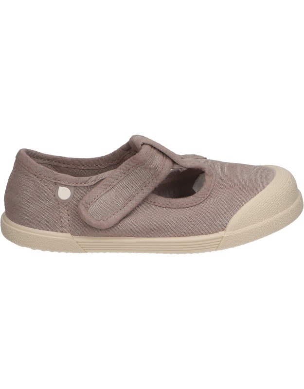 zapatillas de lona infantiles igor s10332-390 beige 27