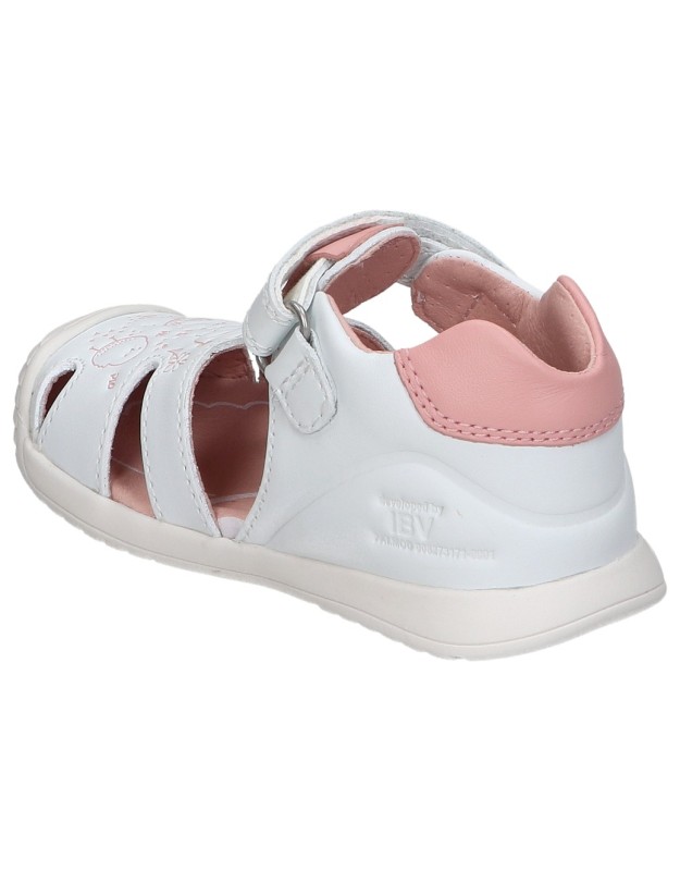 Sandalias cerradas infantiles BIOMECANICS 252108C blanco