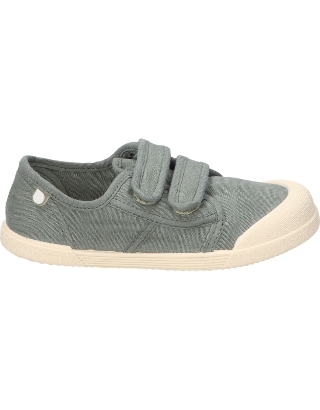 zapatillas de lona infantiles igor s10333-042 verde 30