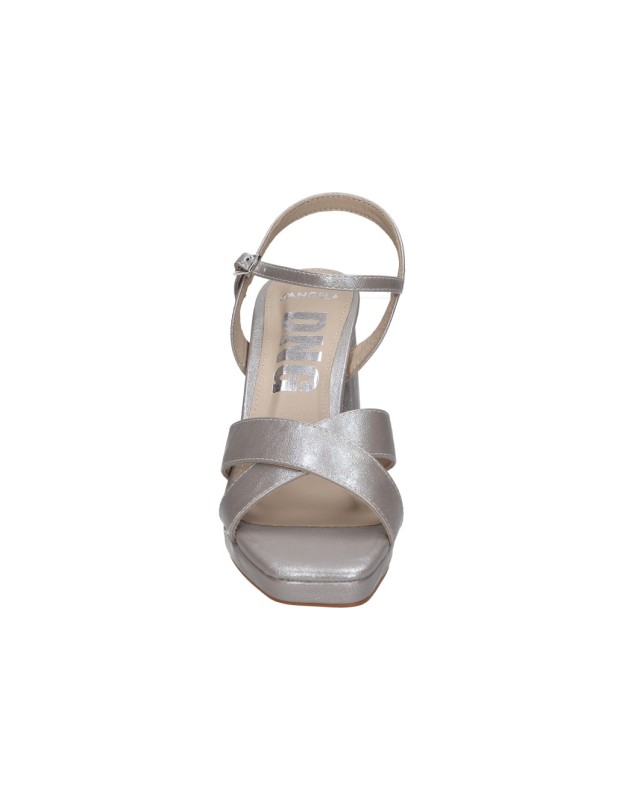 Sandalias de tacón para mujer D'ANGELA DDN28286 dorado