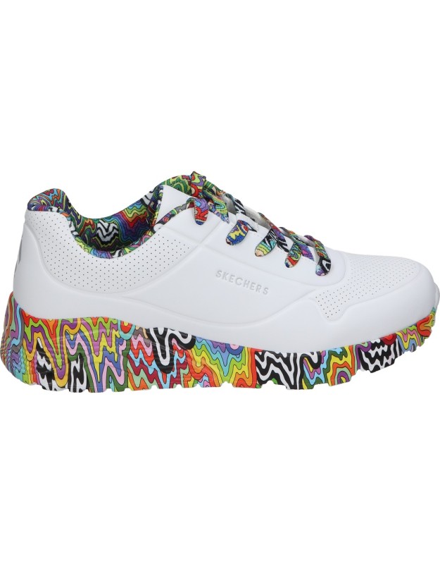 zapatillas para mujer skechers 314084l-wmlt blanco con colores 38