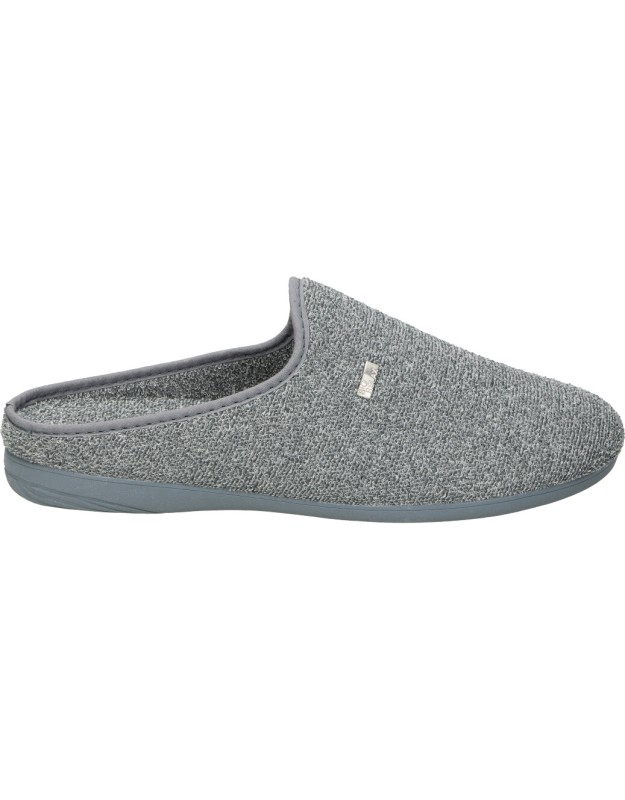 zapatillas de casa destalonadas para hombre cosdam 13501 gris 39