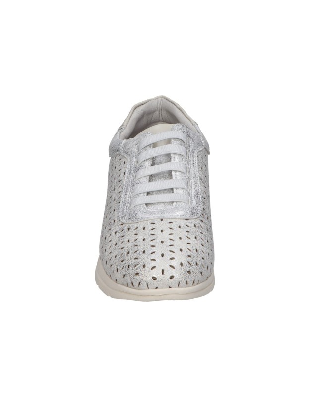 Zapatos planos para mujer AMARPIES AJH28370 plata