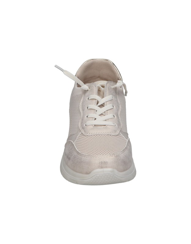 Zapatos con cuña para mujer AMARPIES AMD26335 beige