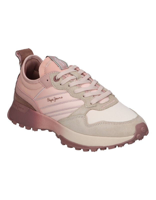 Zapatillas para mujer PEPE JEANS Lucky Flag PLS60010-311 rosa