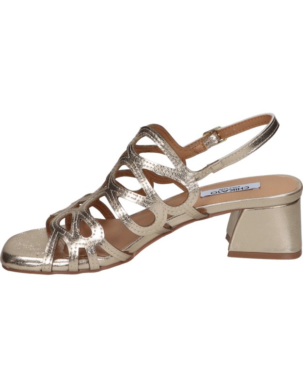 Sandalias para mujer CHK10 melania 05 dorado