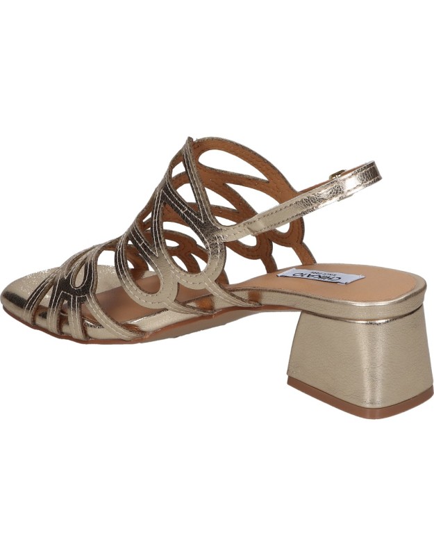 Sandalias para mujer CHK10 melania 05 dorado