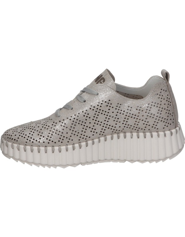 Zapato con plataforma plateado D'Angela DOG28234