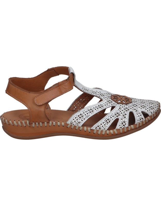 Sandalias ERASE WONDY 793.54 blanco para mujer
