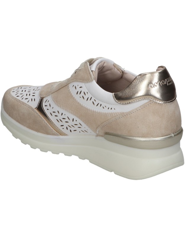 Zapatos cómodo de mujer AMARPIES ast28303 color beige