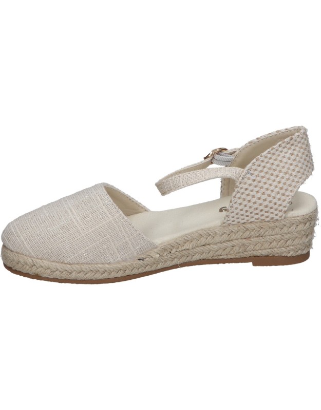 Alpargatas con cuña JUPIFLY 7000 en beige para mujer