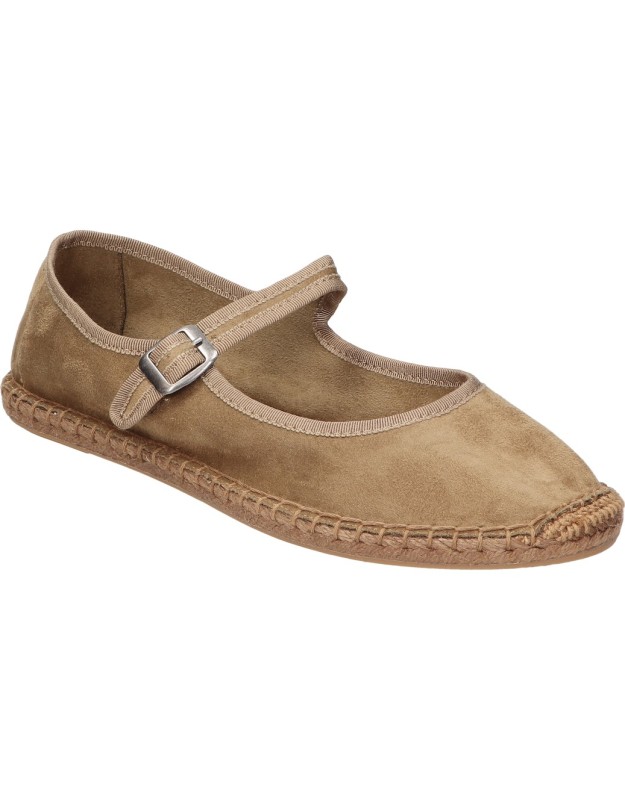 Zapatos planos para mujer SKYDIVA LA-QUE-SO color camel