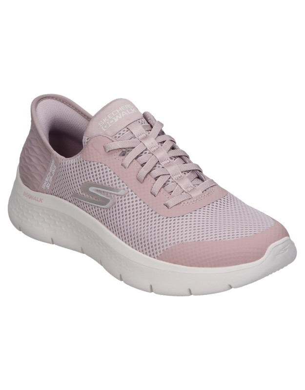 Zapatillas Skechers Go Walk Flex Grand Entry rosas