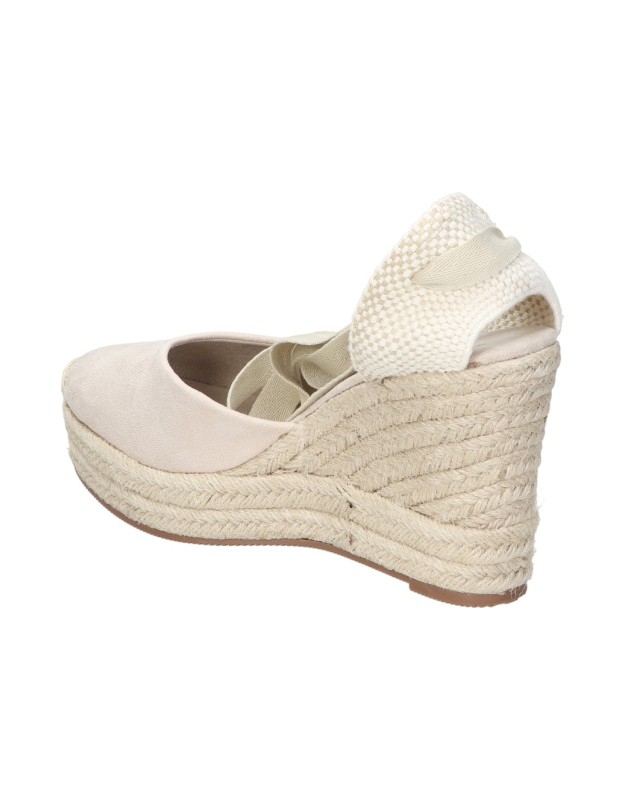 Sandalias con cuña para mujer SKYDIVA Aesthetic beige