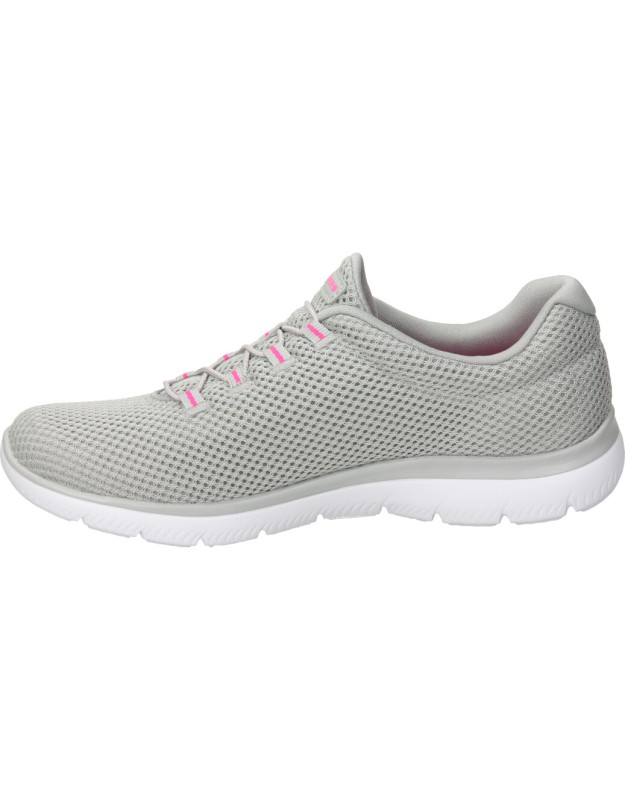 Zapatillas para mujer plana SKECHERS 12985-gyhp en rosa