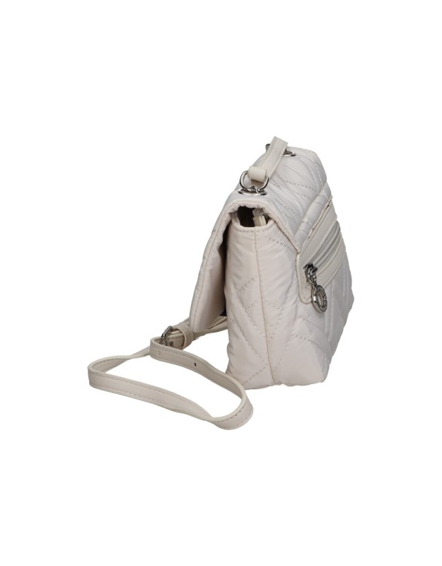 Bolso bandolera blanco DEVOTA&LOMBA 250821