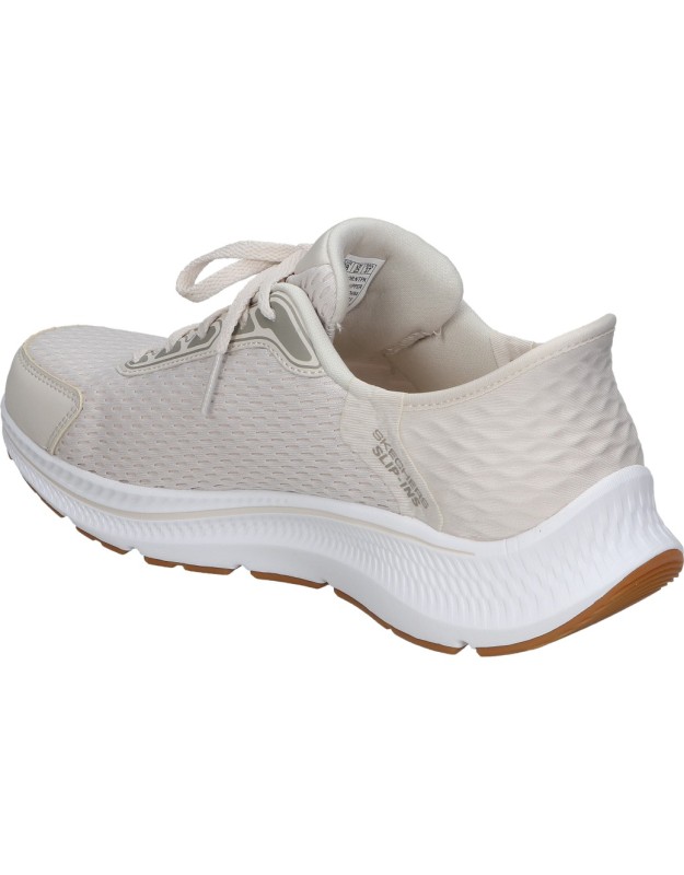 Zapatillas deportivas color beige de air cooled memory foam SKECHERS 128615-ntpk