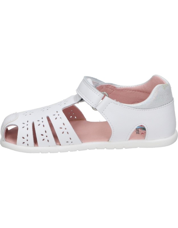 Sandalias cerradas para niña PABLOSKY 037200 blanco
