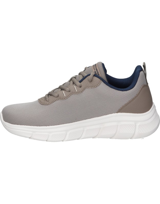 Zapatillas para hombre SKECHERS BOBS Sport B Flex Icy Edge 118109-TPE color taupe
