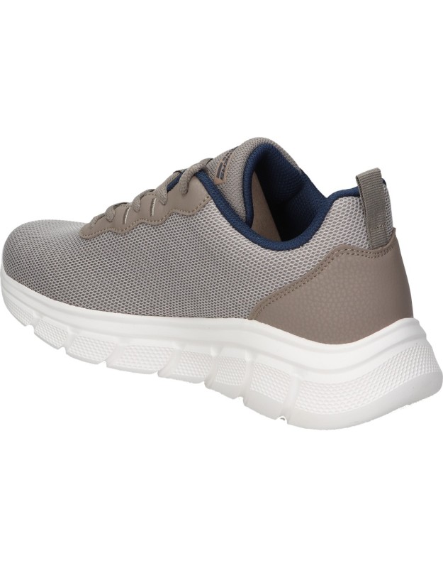 Zapatillas para hombre SKECHERS BOBS Sport B Flex Icy Edge 118109-TPE color taupe