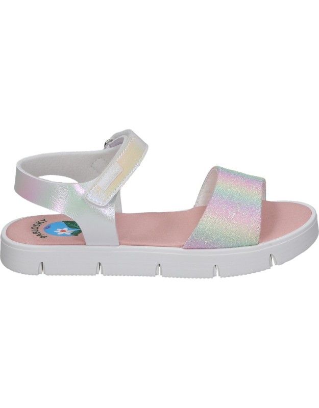 sandalias pablosky 440602 blanco para nina 34