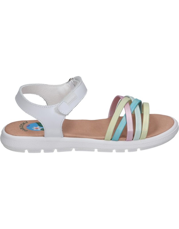 sandalias color blanco de comodo pablosky 442100 30