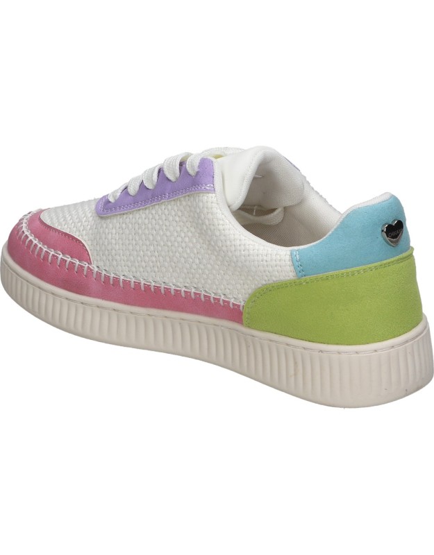 Zapatillas para niña CHK10 mounty 01 blanco